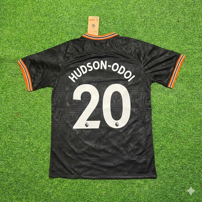 Callum Hudson-Odoi 20- Chelsea 2019/2020 Away Black Retro Football Jersey Kit