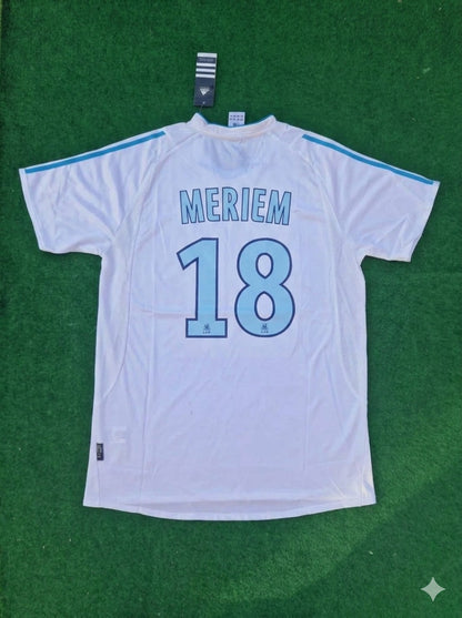 Camel Meriem 18- Olympique Marseille 2003-04  Home  OM Football Jersey Maillot