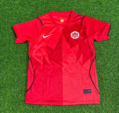 Jonathan David Canada 2026 World Cup Home Red Football Jersey