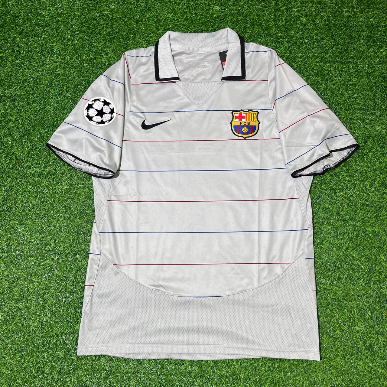 Carles Puyol  - Barcelona 2004/2005 Retro Jersey Trikot Maillot Soccer Shirt