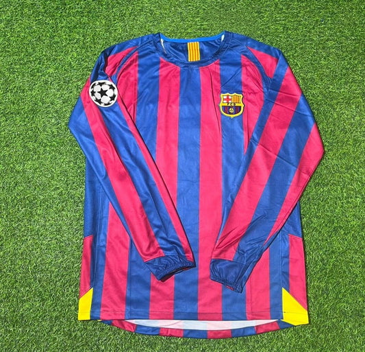 Barcelona 2006 Final Retro Football Jersey