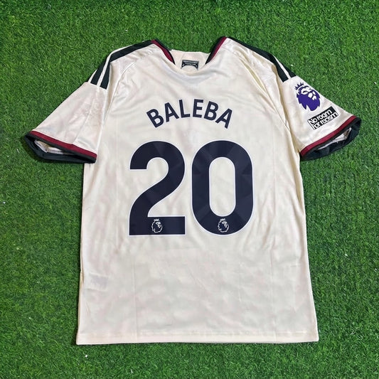 Carlos Baleba #20 Manchester United New Season 2027 Jersey Trikot Maillot Soccer Shirt