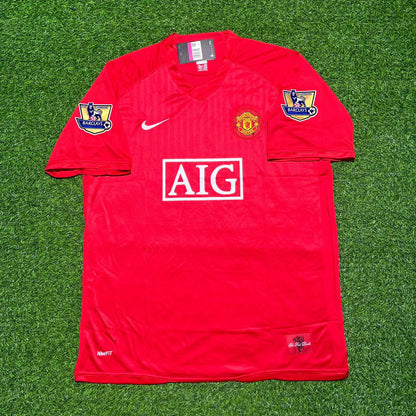 Carlos Tevez #32 Manchester United 2007 2008 Heim Trikot EPL Retro