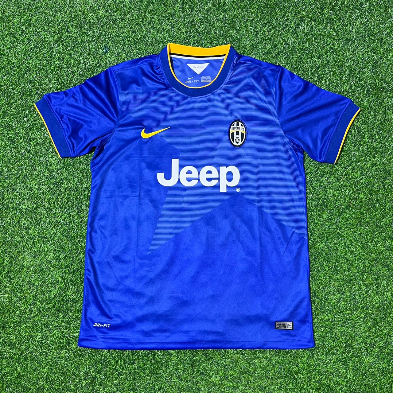 Fernando Llorente Juventus 2014/15 Retro Blue Football Jersey Kit