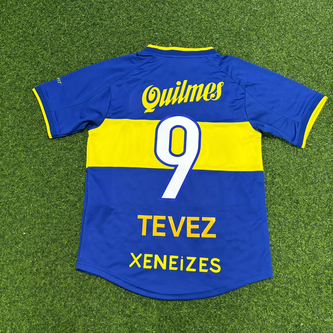 Carlos Tevez Boca Juniors Retro Football Jersey Trikot
