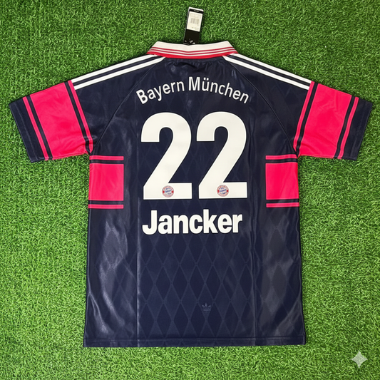 Carsten Jancker 22 Bayern Munich Retro 1997/99 Jersey Trikot