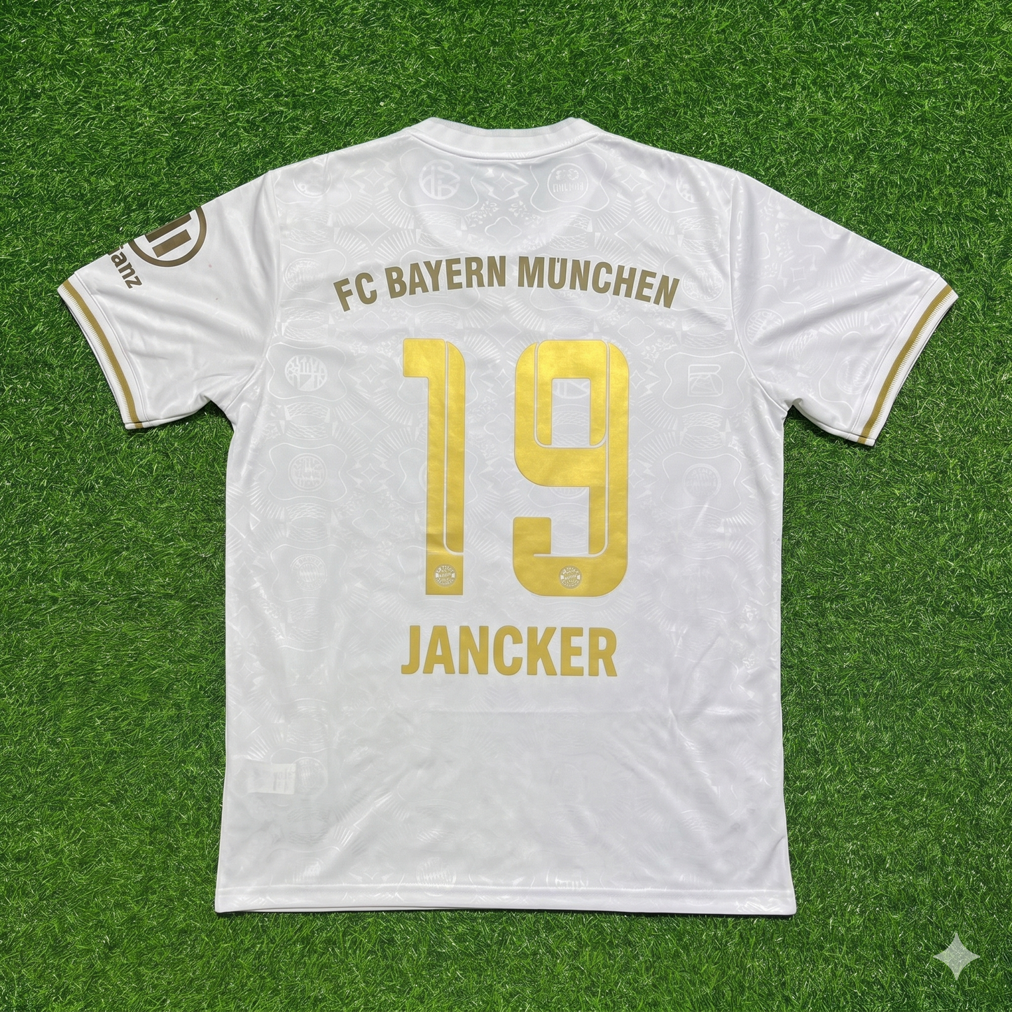 Carsten Jancker #19 FC Bayern München 125 Years Anniversary Special-Edition White Jersey
