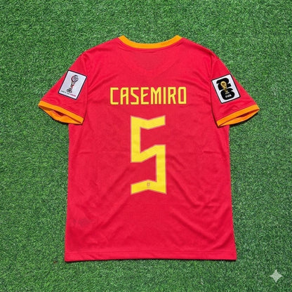 Casemiro 5# Brazil 2026 World Cup Red Jersey Trikot