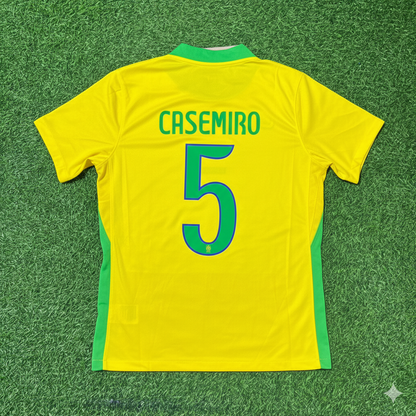 Casemiro 5 Brazil 2026 World Cup New Season Football Jersey