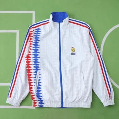 France Retro 1994 Season Both Sides Football Windbreaker Windjacke