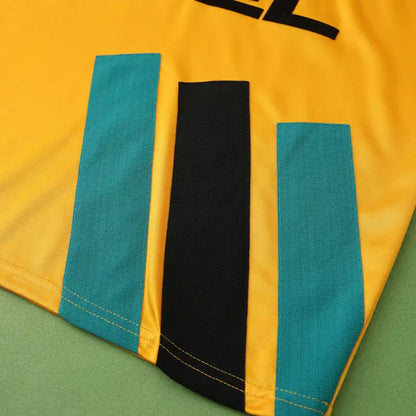 Bayern München 93/95 Season Yellow Away Retro Jersey Trikot Soccer Shirt