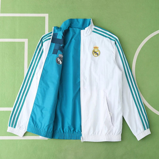 Real Madrid CF Double Sides Windbreaker - Reversible Jacket