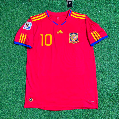 Maillot rétro Cesc Fabregas 10 – Espagne Coupe du monde 2010 – | Maillot | Maillot de football