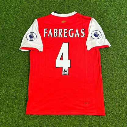 Cesc Fàbregas #4 Arsenal Saison 2006/2008 Maillot Rétro