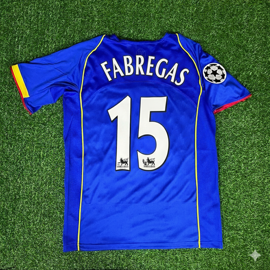 Cesc Fabregas Arsenal 2004-05 Blue Retro Jersey Trikot Maglia Camiseta