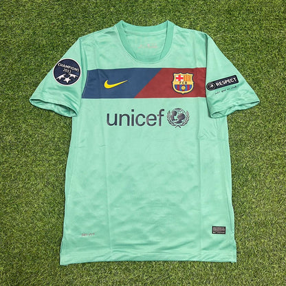 Cesc Fabregas Barcelona 2011 Away Retro Football Jersey Kit