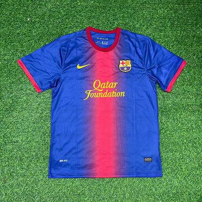 Cesc Fabregas Barcelona 2012-2013 Home Retro Football Jersey