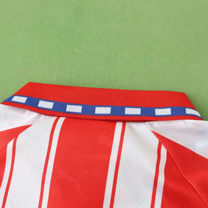 Atlético De Madrid 94/95 Season Home Retro Jersey Trikot Soccer Shirt