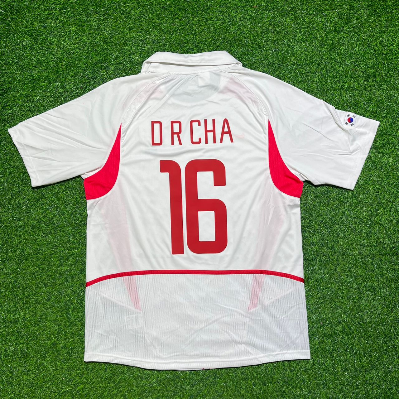 Cha Du-ri South Korea 2002 World Cup Football Jersey