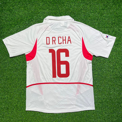 Cha Du-ri South Korea 2002 World Cup Football Jersey