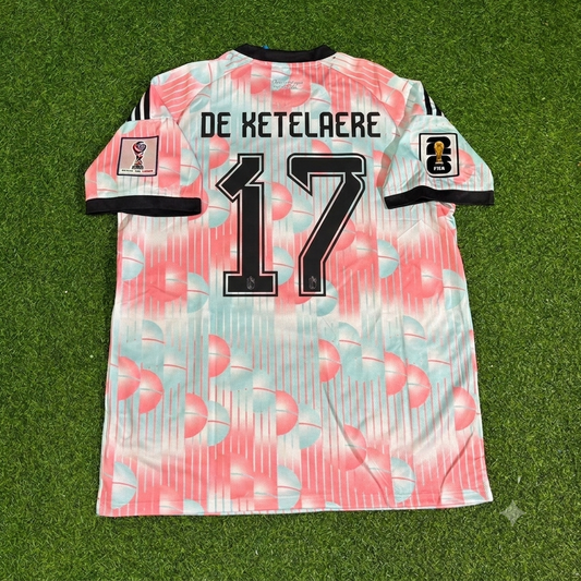 Charles De Ketelaere Belgique Belgien Belgie 2026 World Cup Jersey
