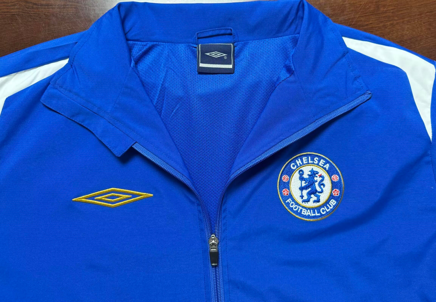 Chelsea 2005/2006 Home Blue Retro Windbreaker Jacket
