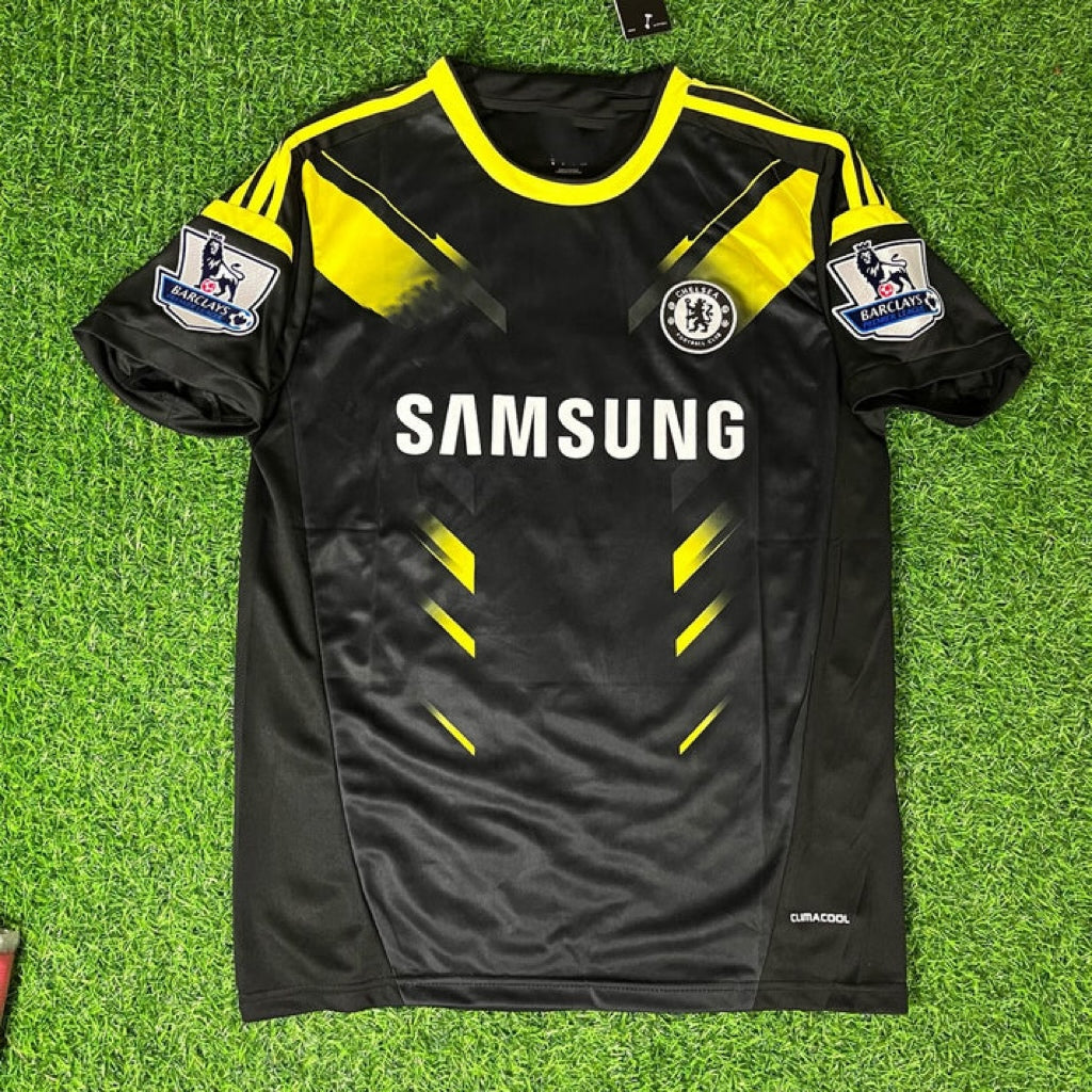 Chelsea 2012 2013 Black Blue Retro Kit Jersey Trikot Maglia Maillot Soccer Shirt