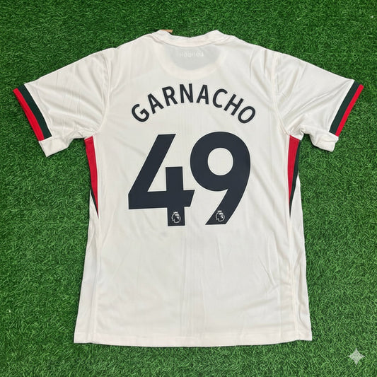 Alejandro Garnacho Chelsea 2026 White Jersey Maillot Trikot Maglia Soccer Shirt