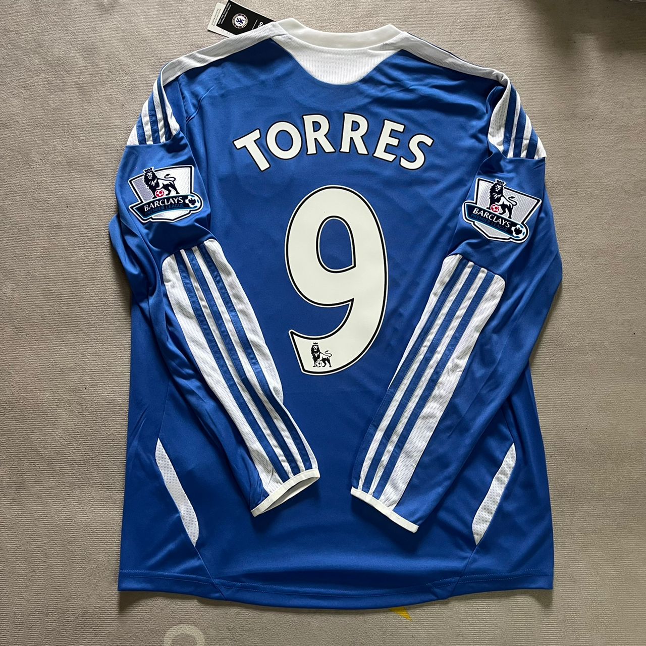 Fernando Torres Chelsea 2011-2013 Long Sleeve Season Jersey