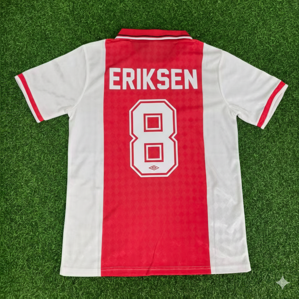 Christian Eriksen AFC Ajax Retro Football Jersey