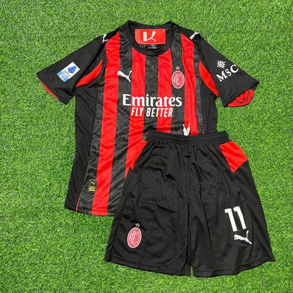 Christian Pulisic AC Milan Kids New Season Football Jersey