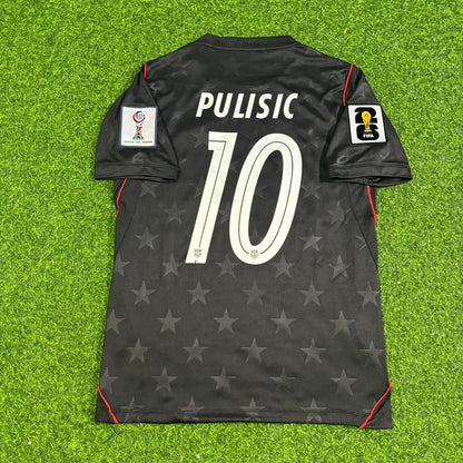 Christian Pulisic USA 2026 World Cup Black Football Jersey