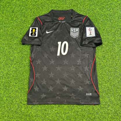 Christian Pulisic USA 2026 World Cup Black Football Jersey