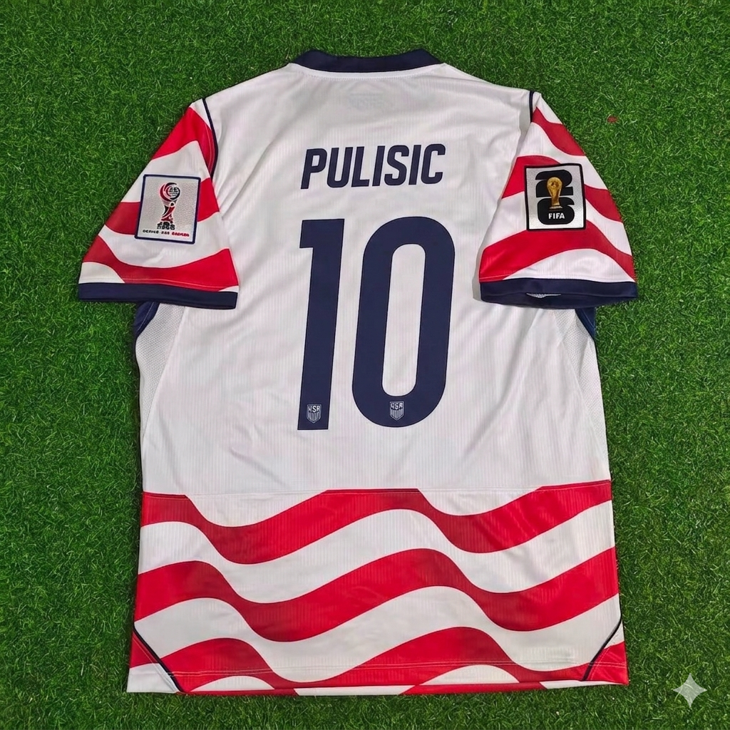 Christian Pulisic USA 2026 World Cup Home Football Jersey