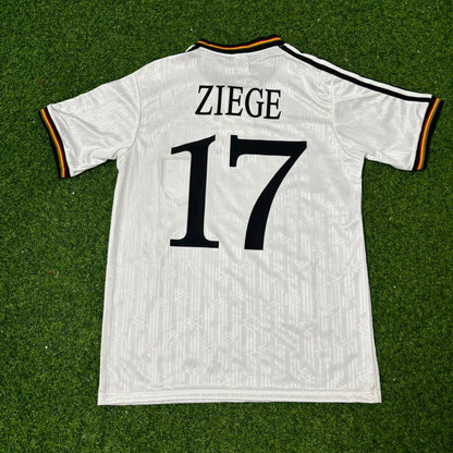 Christian Ziege Deutschland EM 1996 Finale Heim Retro Fußballtrikot Set