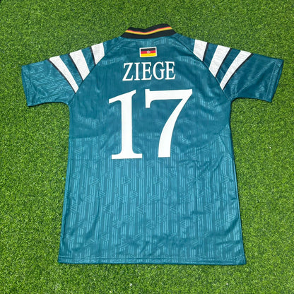 Christian Ziege Germany Deutschland EURO 1996 Retro Football Jersey