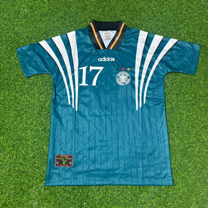 Christian Ziege Germany Deutschland EURO 1996 Retro Football Jersey