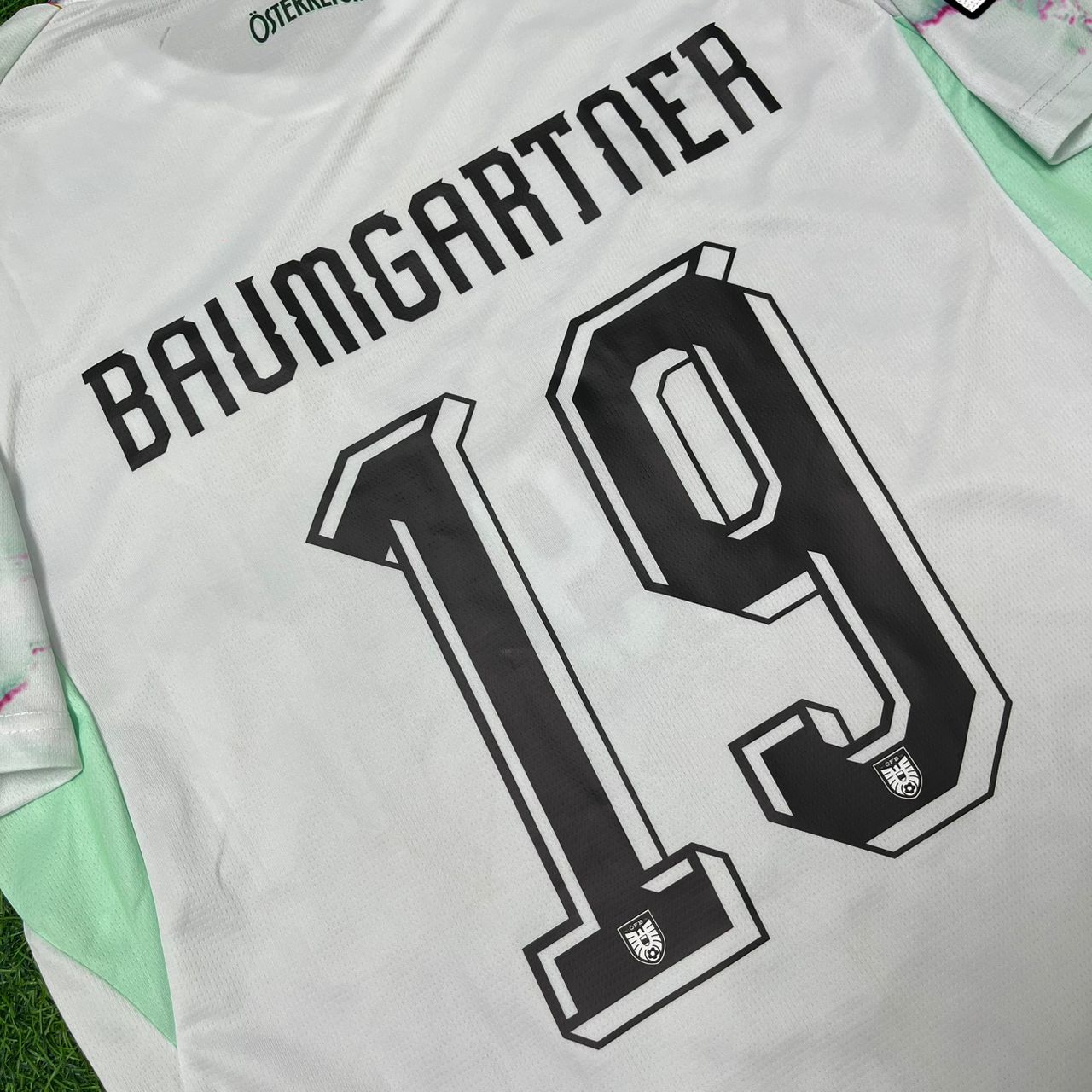 Christoph Baumgartner Austria White 2026 World Cup Football Jersey