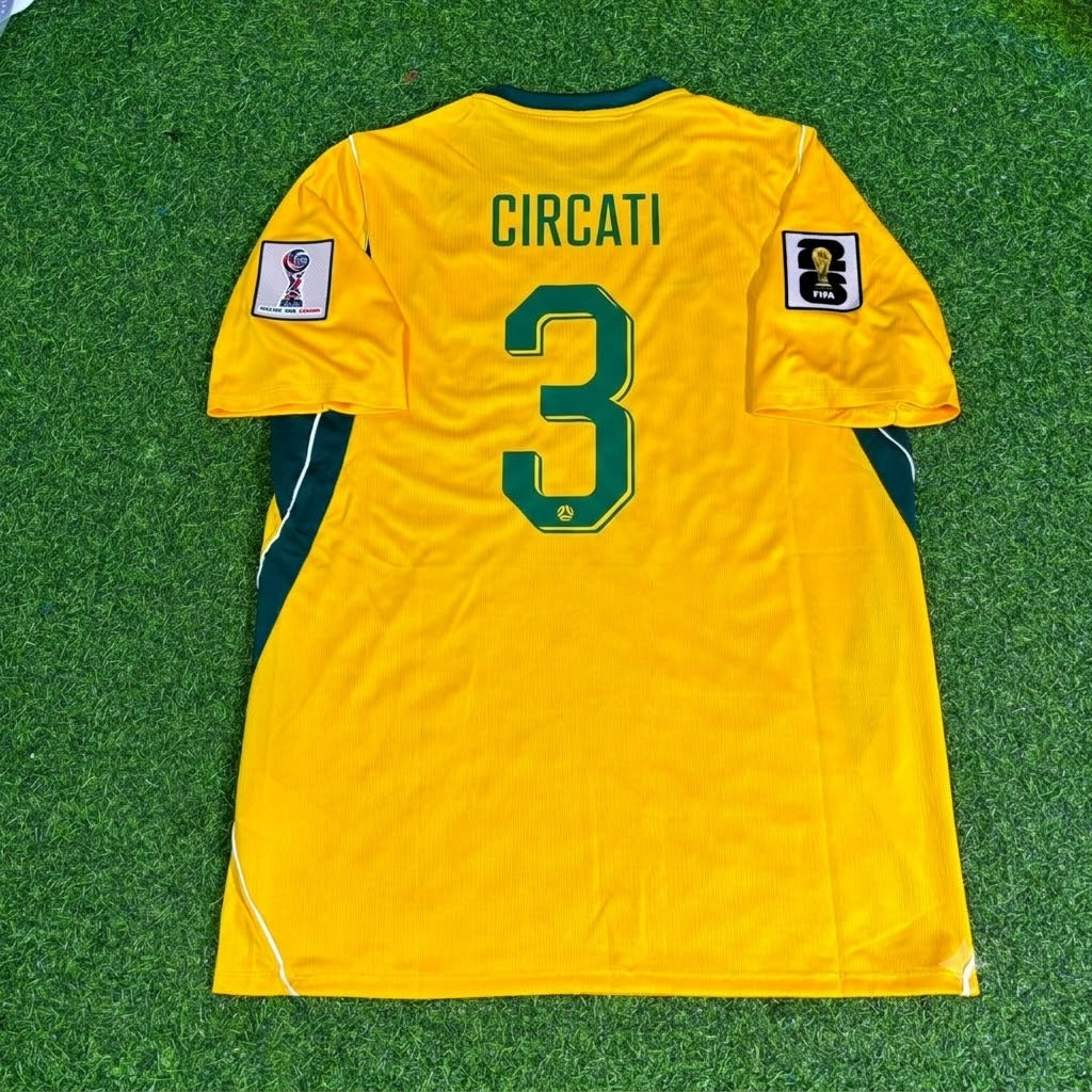 Alessandro Circati Australia 2026 World Cup Football Jersey