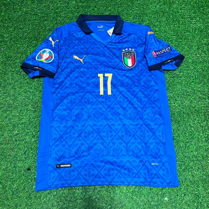 Ciro Immobile #17 – Italy EURO 2020 Final Retro Soccer Jersey – | Trikot | Maillot Soccer Shirt