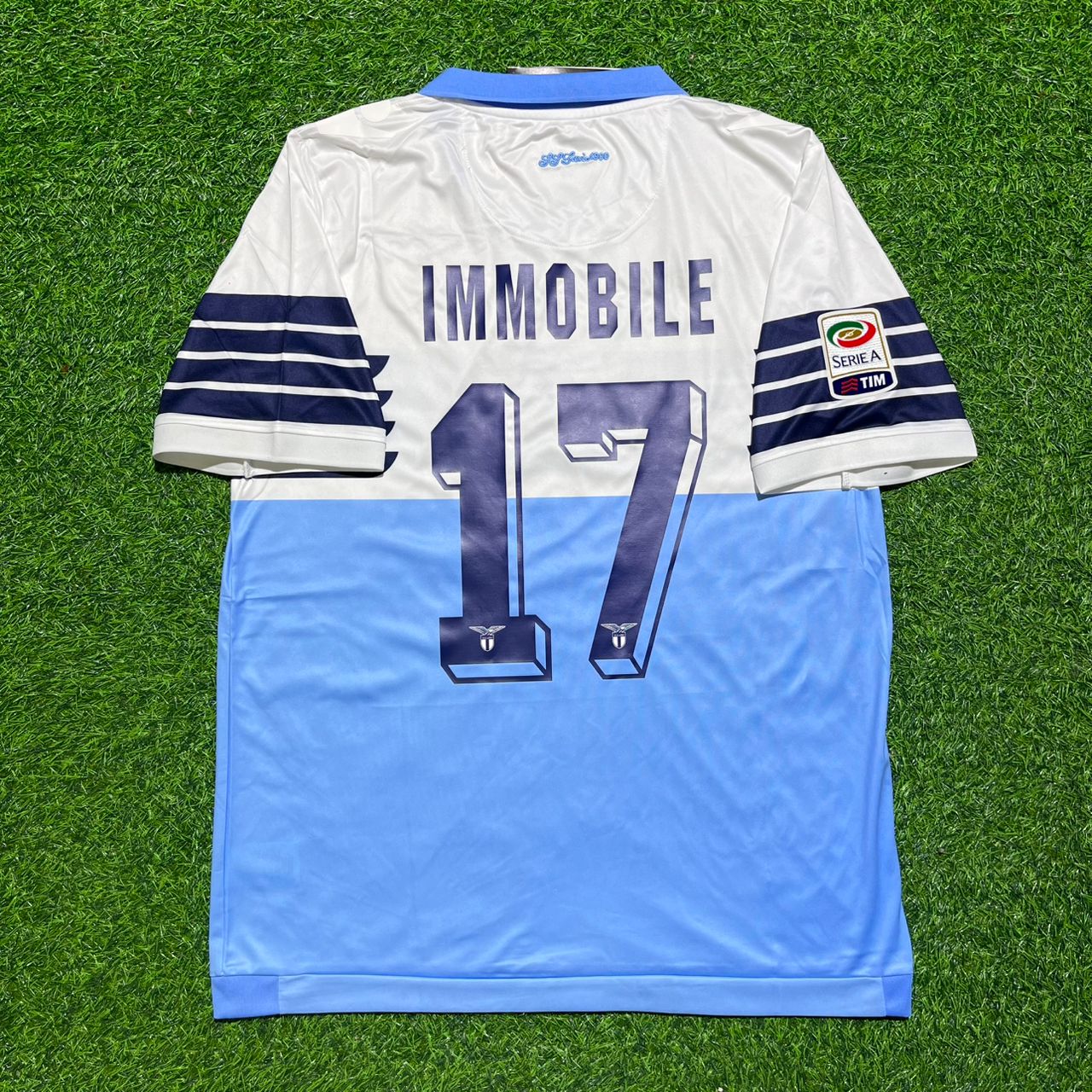Ciro Immobile #17 Lazio 2014-2015 Retro Home Football Jersey