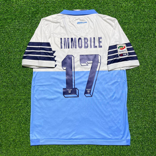Ciro Immobile #17 Lazio 2014-2015 Retro Home Football Jersey