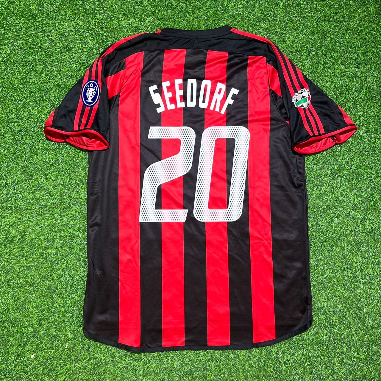 Clarence Seedorf #20 AC Milan 2003 2004 Home Retro Jersey