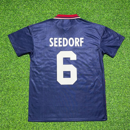 Clarence Seedorf #6 Ajax 1994 1995 Champions League Away Retro Jersey