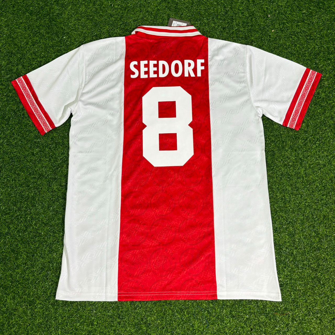 Clarence Seedorf #8 Ajax 1994/95 Heim Retro Fußballtrikot