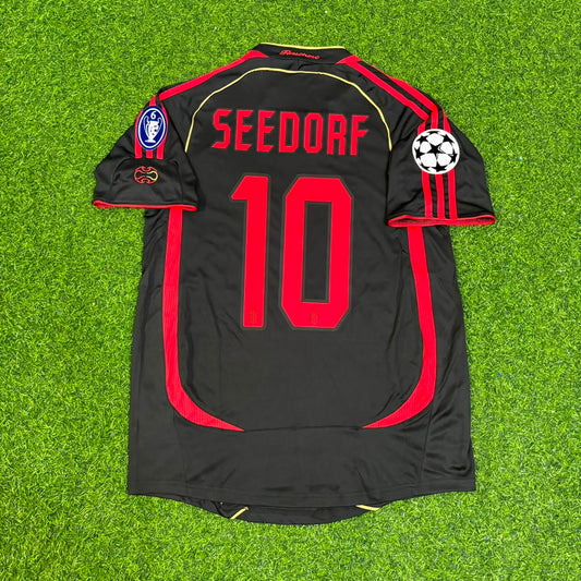 Clarence Seedorf 10  – AC Milan 2006–2007 Retro Kit Jersey – | Trikot | Maillot | Maglia Soccer Shirt