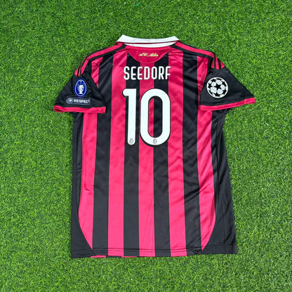 Clarence Seedorf AC Milan 2008-2009 Kids Home Retro Football Jersey