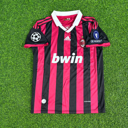 Clarence Seedorf AC Milan 2008-2009 Kids Home Retro Football Jersey