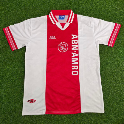 Clarence Seedorf #6 Ajax 1994-1995 Home Retro Football Jersey