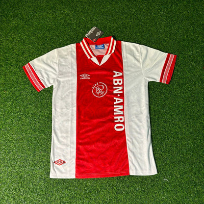 Clarence Seedorf Ajax 1994/95 White Retro Football Jersey